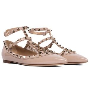 Kaitlyn Pan Studded Flats Size 9.5